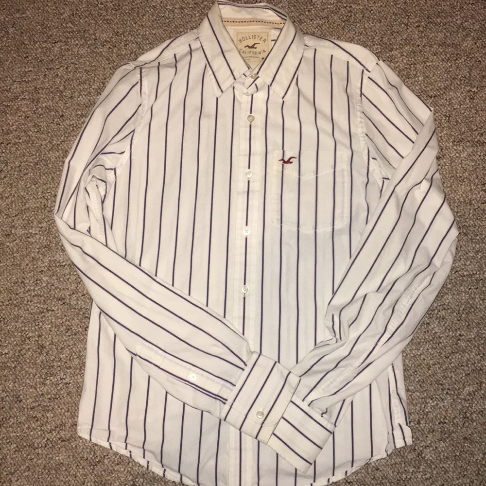 Hollister Long Sleeve Dress Shirt